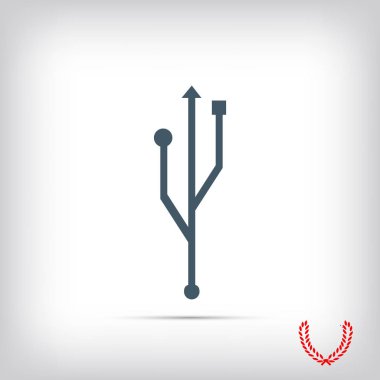 USB işareti simgesi