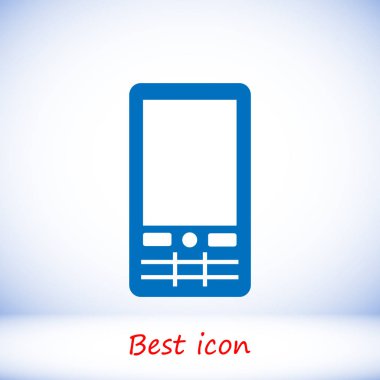 Telefon Düz Simgesi