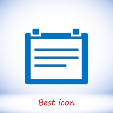 Takvim sayfası simgesi