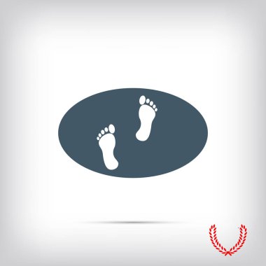 ayak izleri web simgesi
