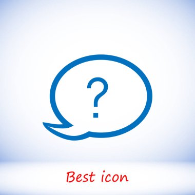 sohbet balonu simgesinin