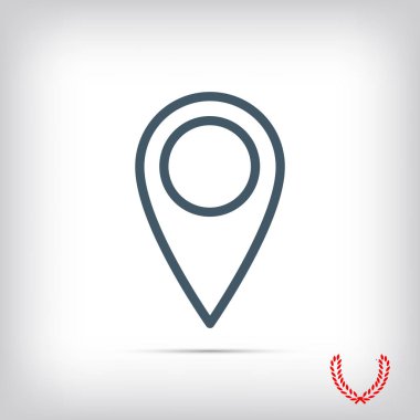 harita işaretçi simgesi