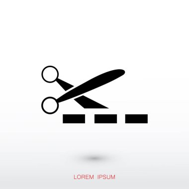 Makas simge tasarlamak