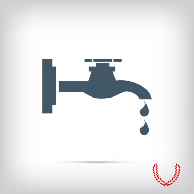  düz musluk simgesi