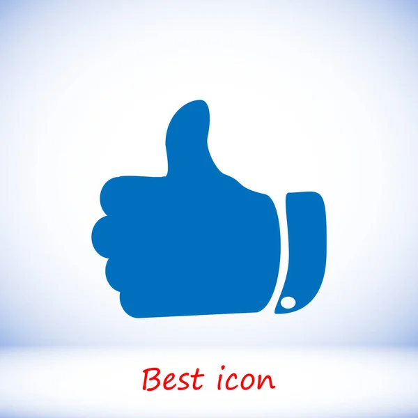 Thumb up icon — Stock Vector