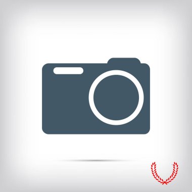 kamera vektör simgesi