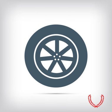 Direksiyonu düz simgesi