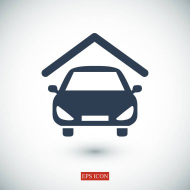 Araba vektör simgesi