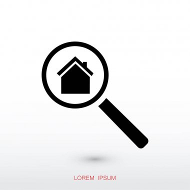 Arama ev, simgesi