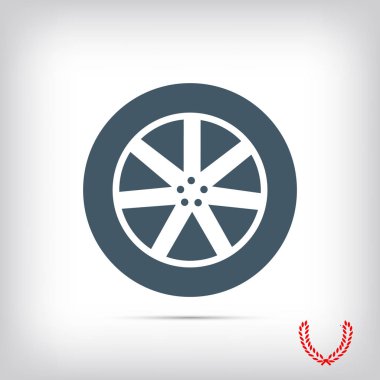 Direksiyonu düz simgesi