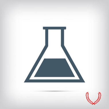laboratuvar cam simgesi