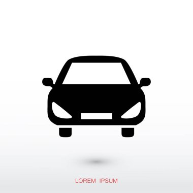Araba vektör simgesi
