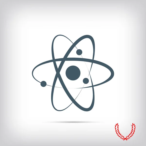 Atom işareti simgesi — Stok Vektör