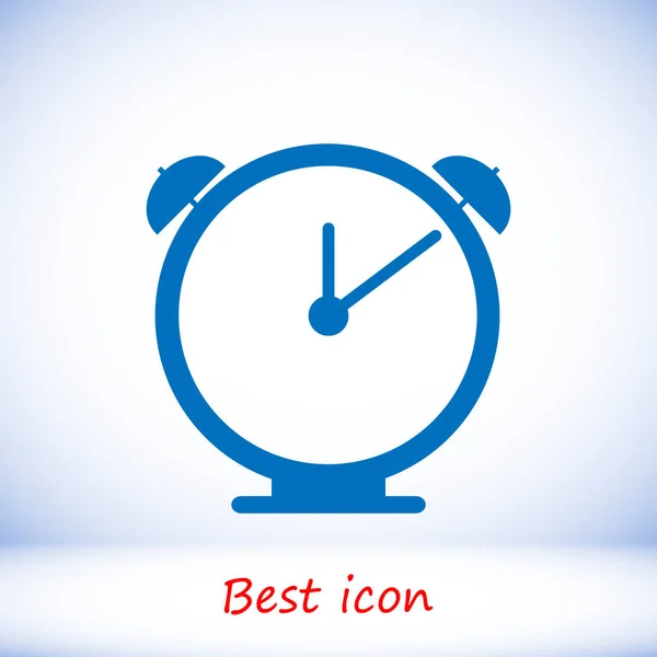 Icono del reloj despertador — Vector de stock