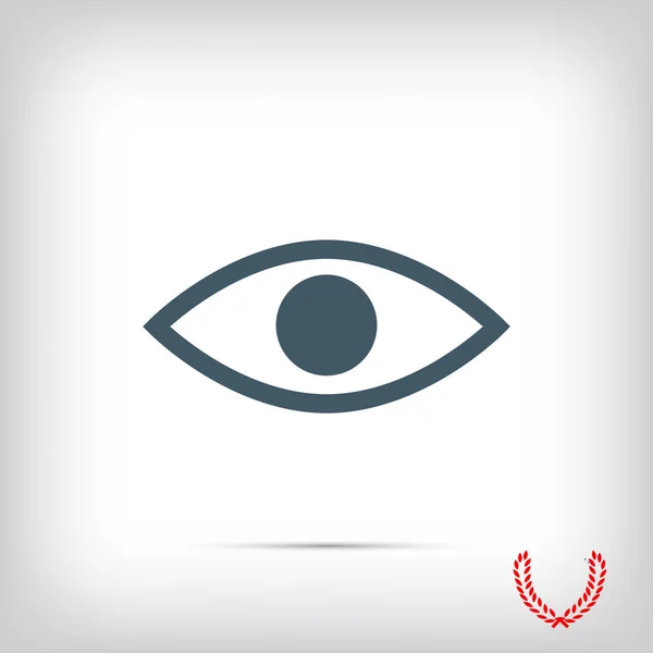 Icono del ojo humano — Vector de stock