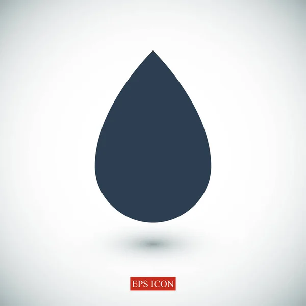 Water drop icon — Stock Vector