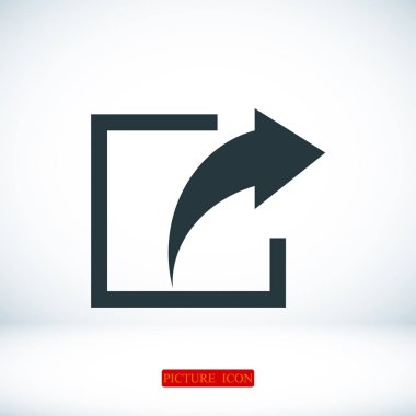 Paylaşım işareti simgesi