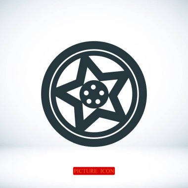 tekerlek disk simgesi