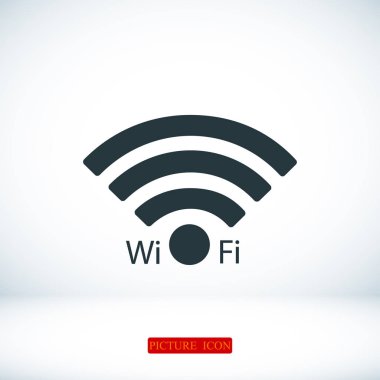 Wi-fi işareti simgesi