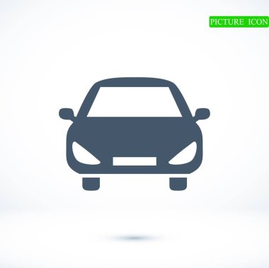 Arabayı düz simgesi