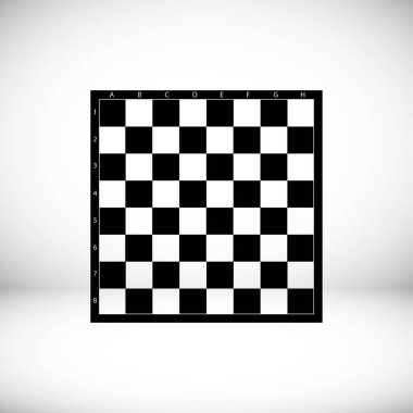 Satranç düz simgesi