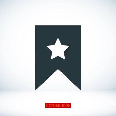 Yıldız Düz Simgesi