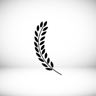 Buğday düz simgesi