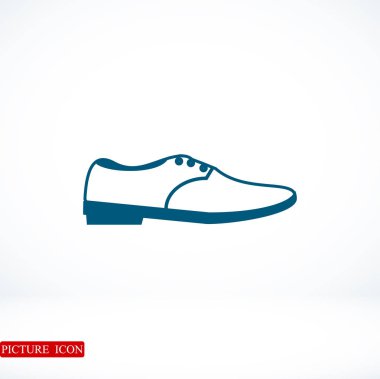  Ayakkabı düz simgesi