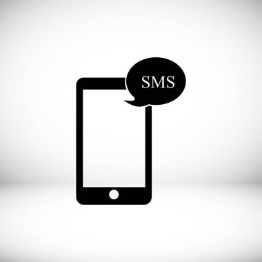 Cep telefonu sms simgesi