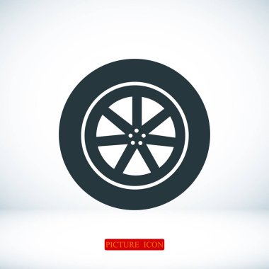 Direksiyonu düz simgesi