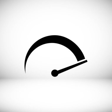 hız göstergesi düz simgesi