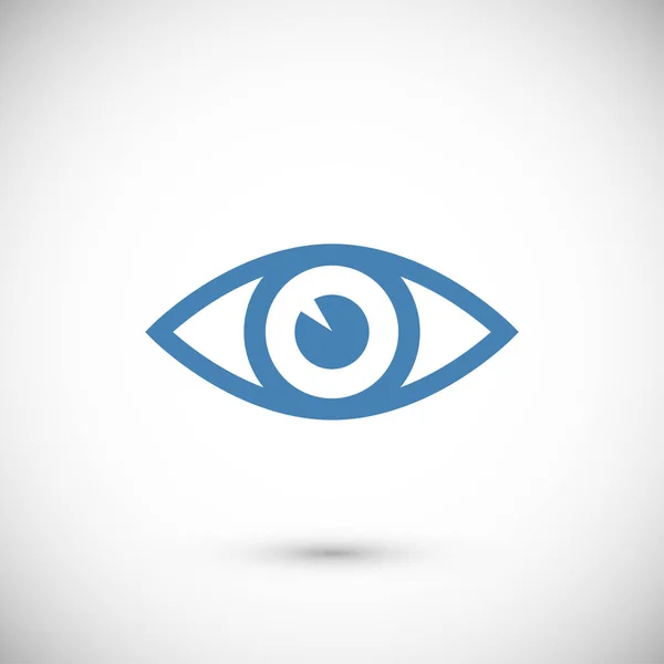 Ícone plano dos olhos —  Vetores de Stock