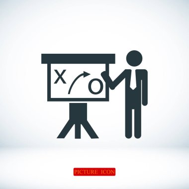 İnsanlar düz simgesi