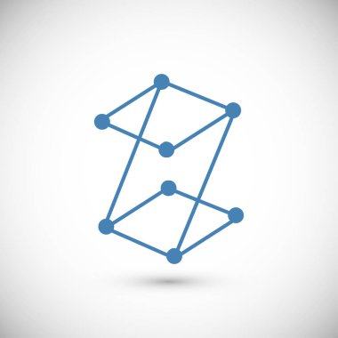  Z harfi düz simgesi