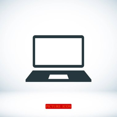 Bilgisayar Düz Simgesi