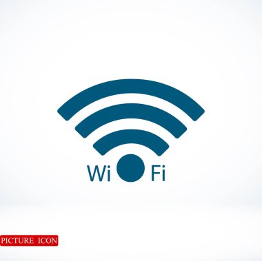 Wi-fi işareti simgesi
