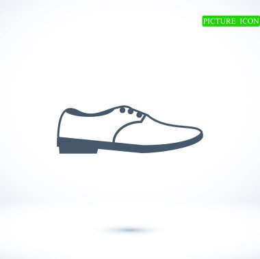  Ayakkabı düz simgesi