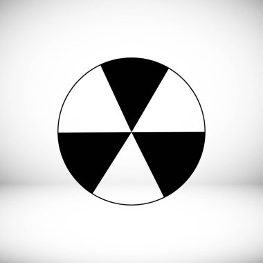 Radyoaktif işareti simgesi