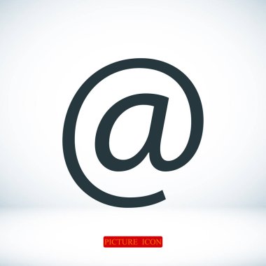 düz e-posta simgesi