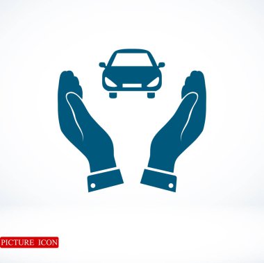 Arabayı düz simgesi