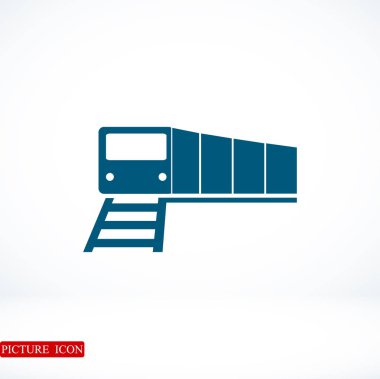 Tren Düz Simgesi