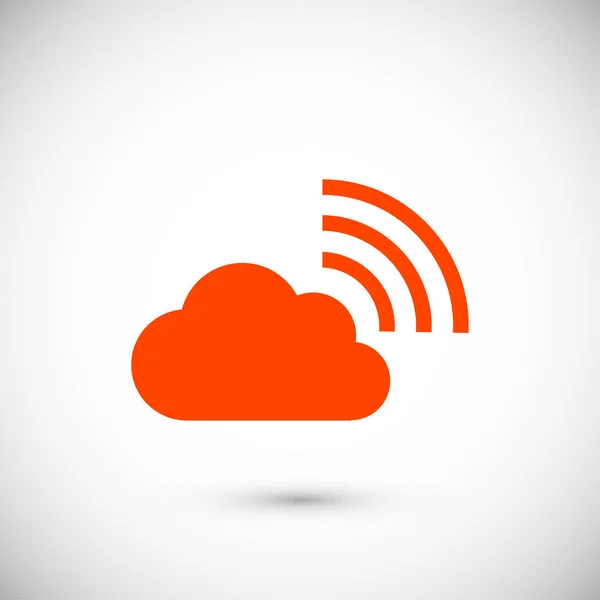 Icono de nube Wifi — Archivo Imágenes Vectoriales