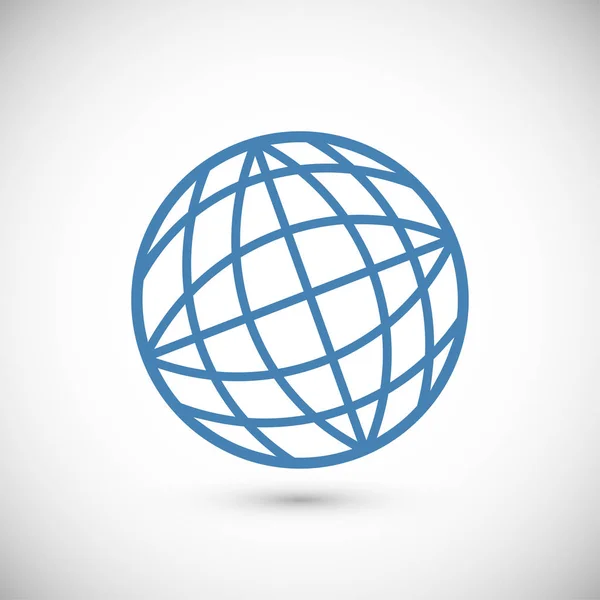 "Globe Flat Icon" – stockvektor