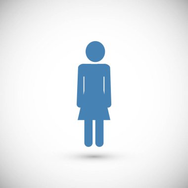 İnsanlar düz simgesi