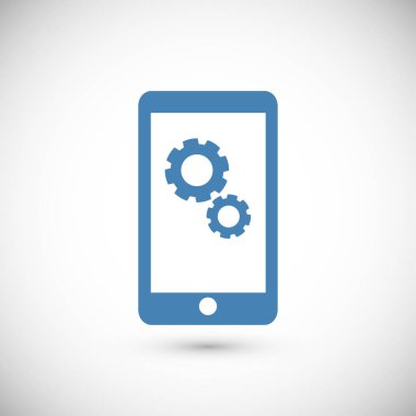 Telefon Düz Simgesi