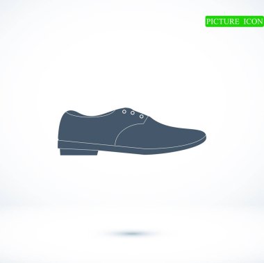  Ayakkabı düz simgesi