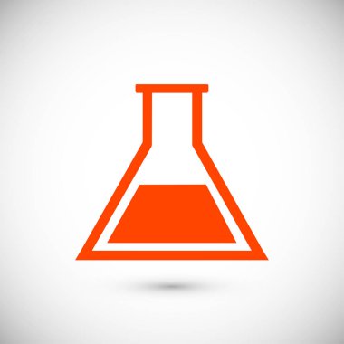 laboratuvar cam simgesi