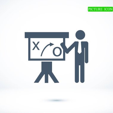 İnsanlar düz simgesi