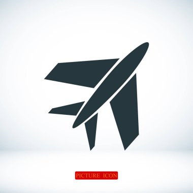 Düzlem Düz Simgesi