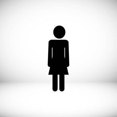 İnsanlar düz simgesi